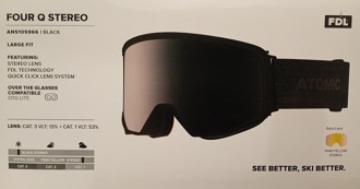 brýle Atomic Four Q Stereo, dva zorníky